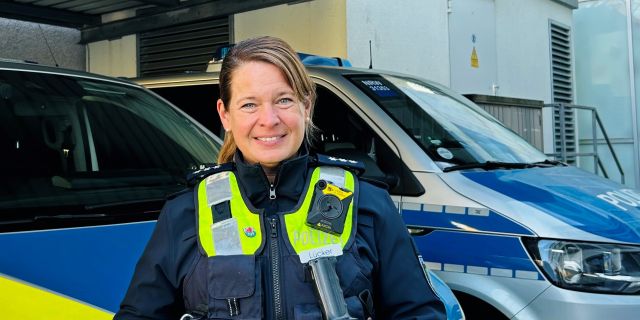 Polizeihauptkommissarin Stefanie Lücker Bezirksdienst Neunkirchen-Seelscheid